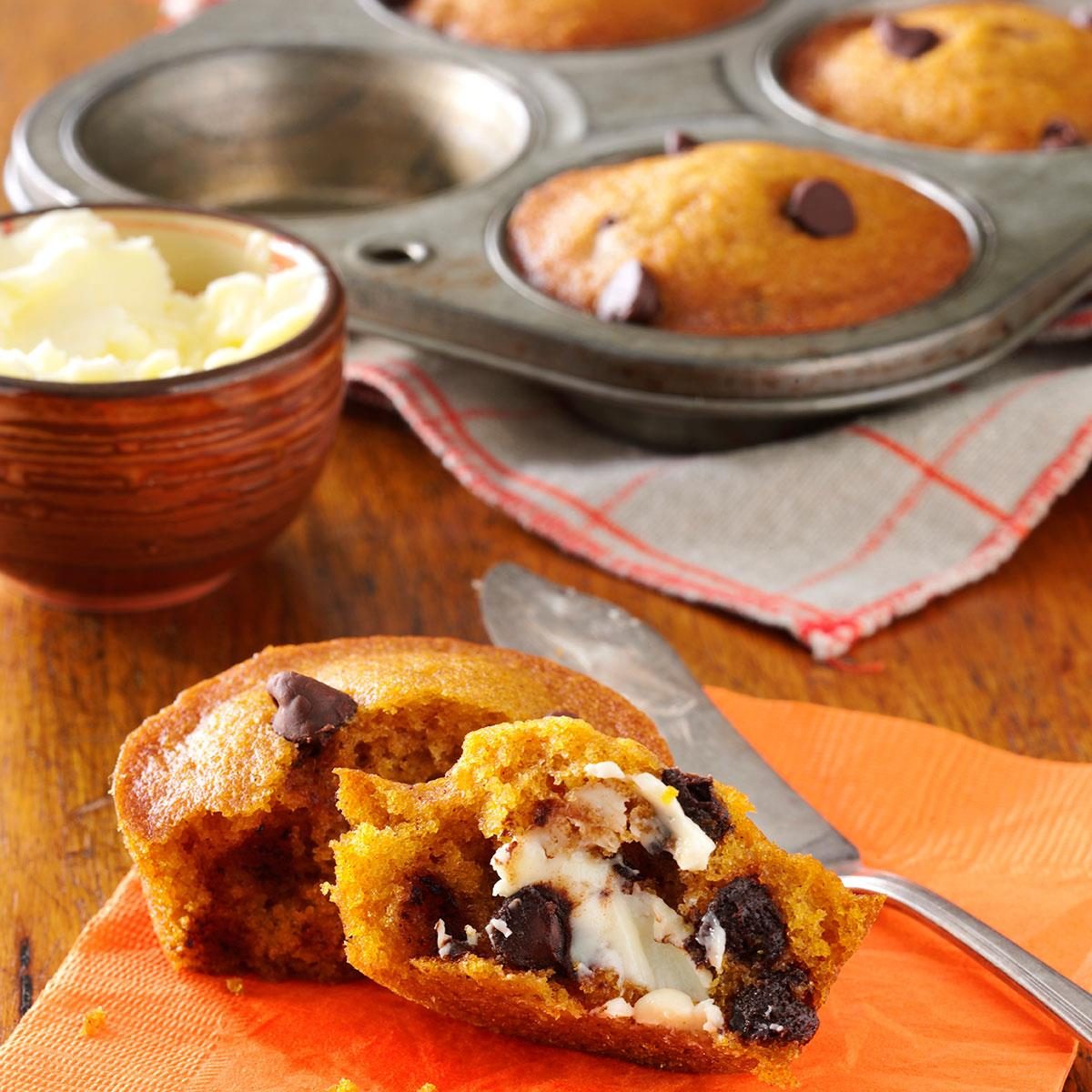 Pumpkin Chocolate Chip Muffins