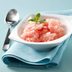 Rhubarb Strawberry Granita