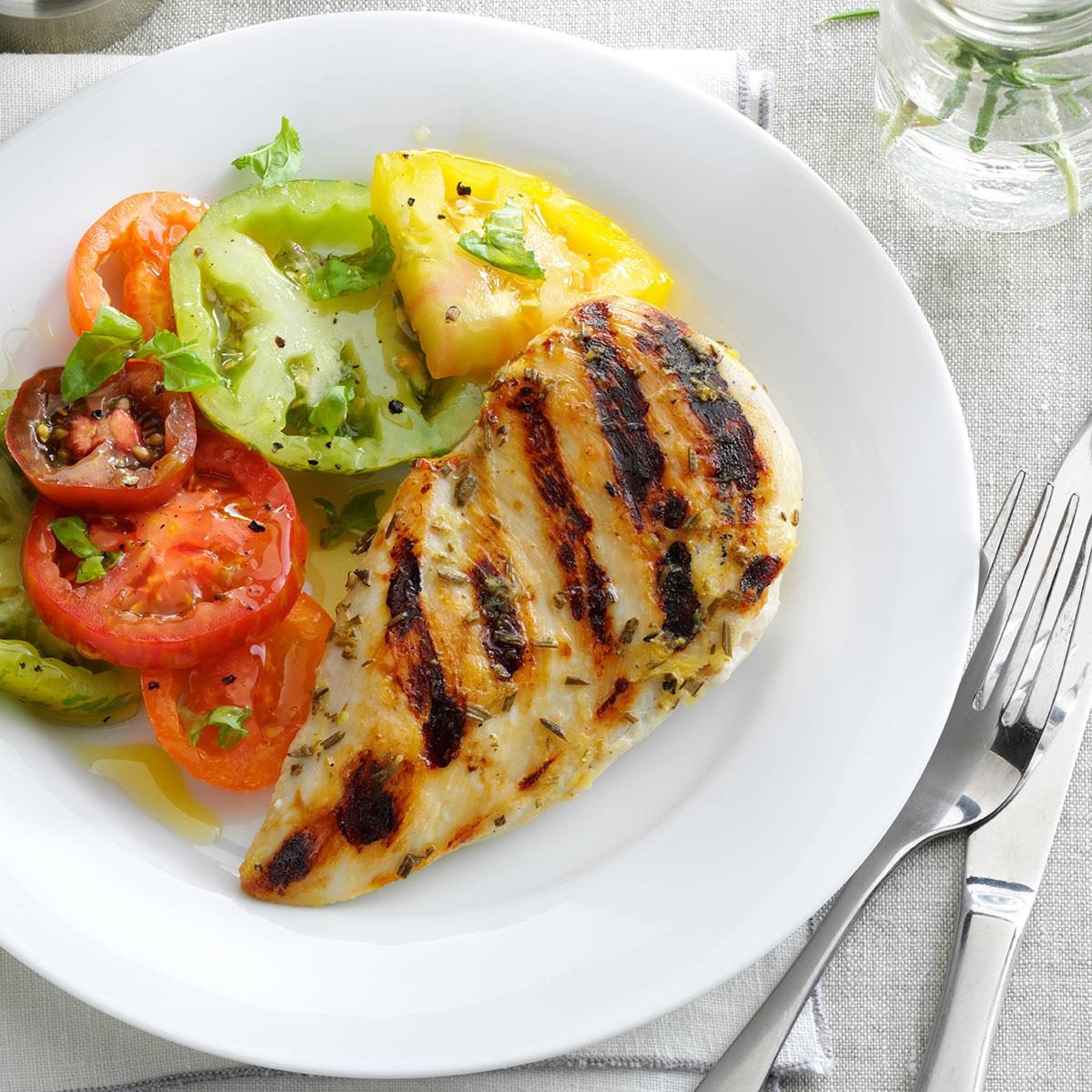 Rosemary lemon grilled chicken