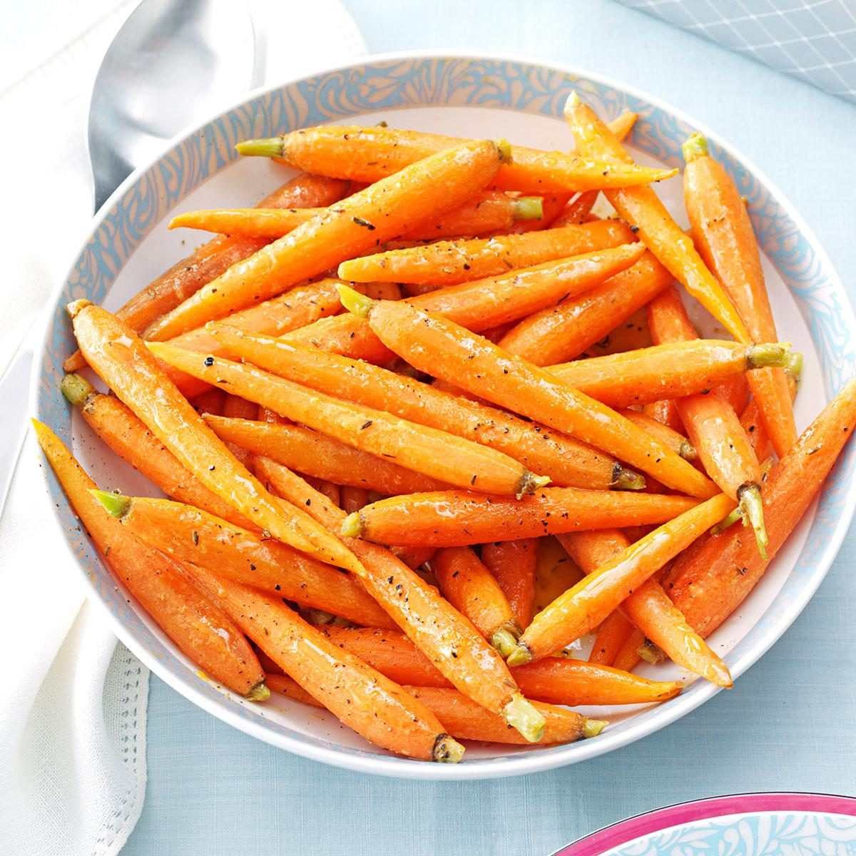 Sauteed Orange-Glazed Baby Carrots