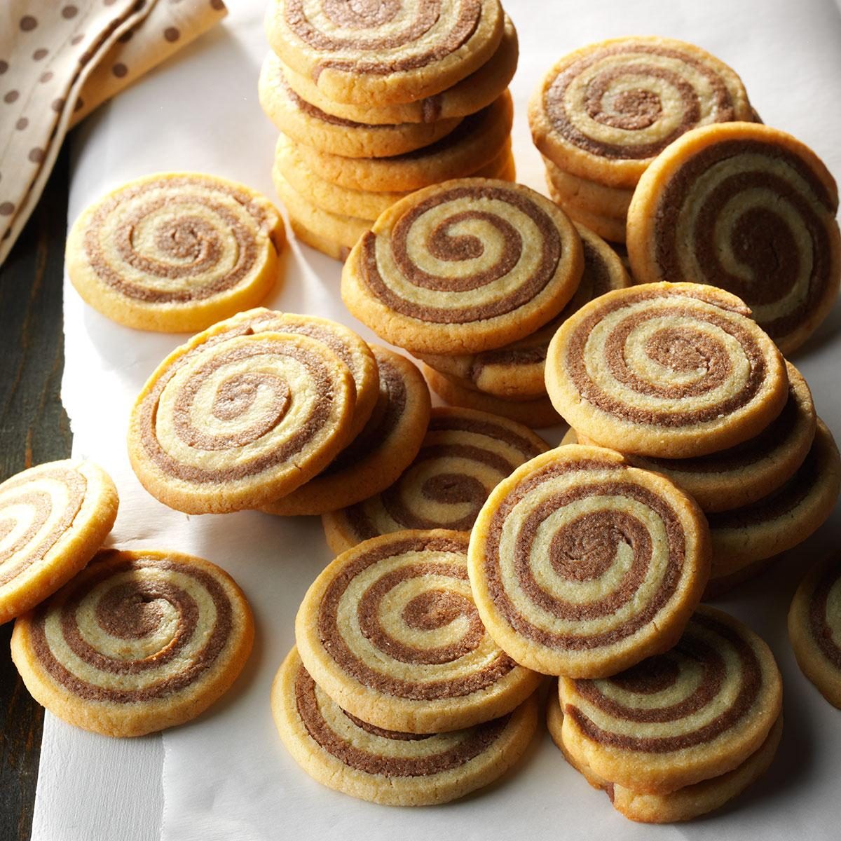 Basic Chocolate Pinwheel Cookies