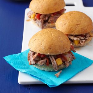 Tropical Pulled Pork Sliders