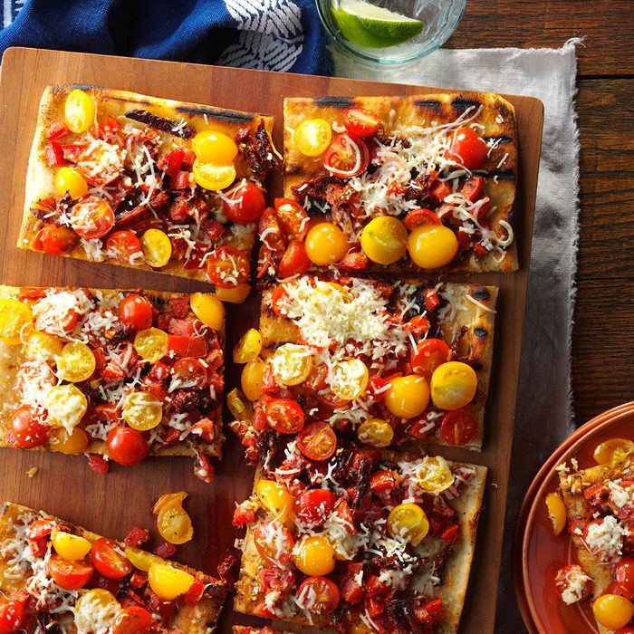 Triple Tomato Flatbread