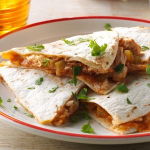 Barbecue Chicken Quesadillas