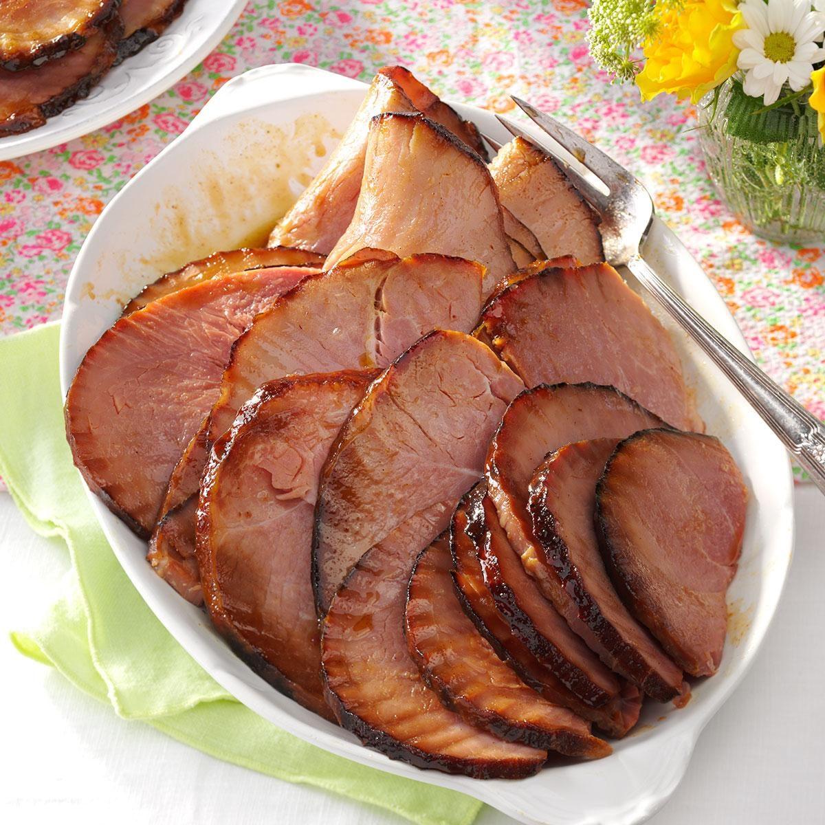 Roasted Fresh Ham with Maple-Spice Glaze – Leite's Culinaria