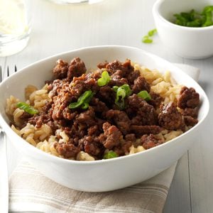 Korean Beef and Rice