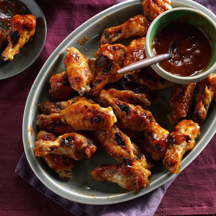 Slow-Cooked Cranberry Hot Wings