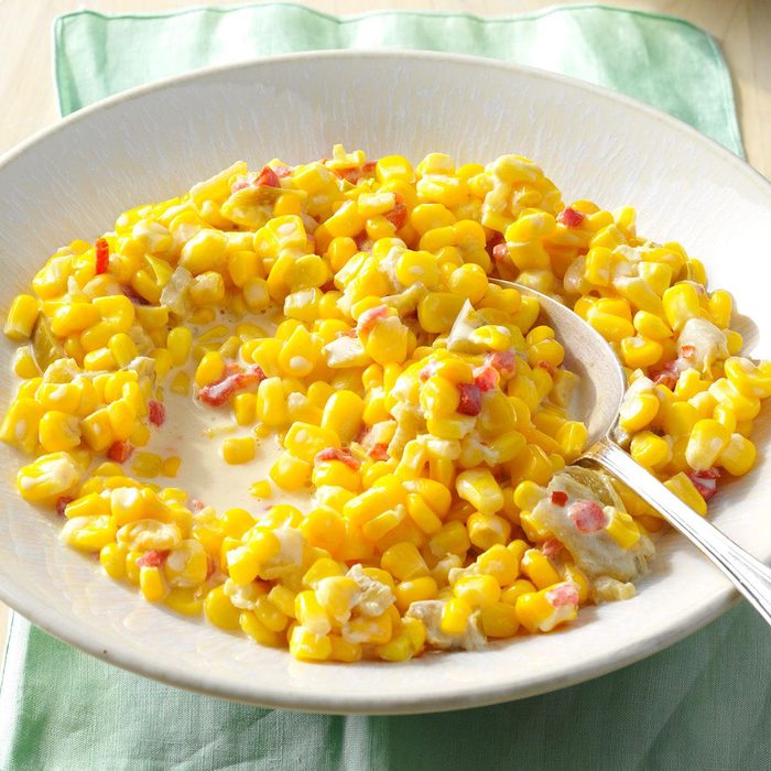 Green Chile Creamed Corn