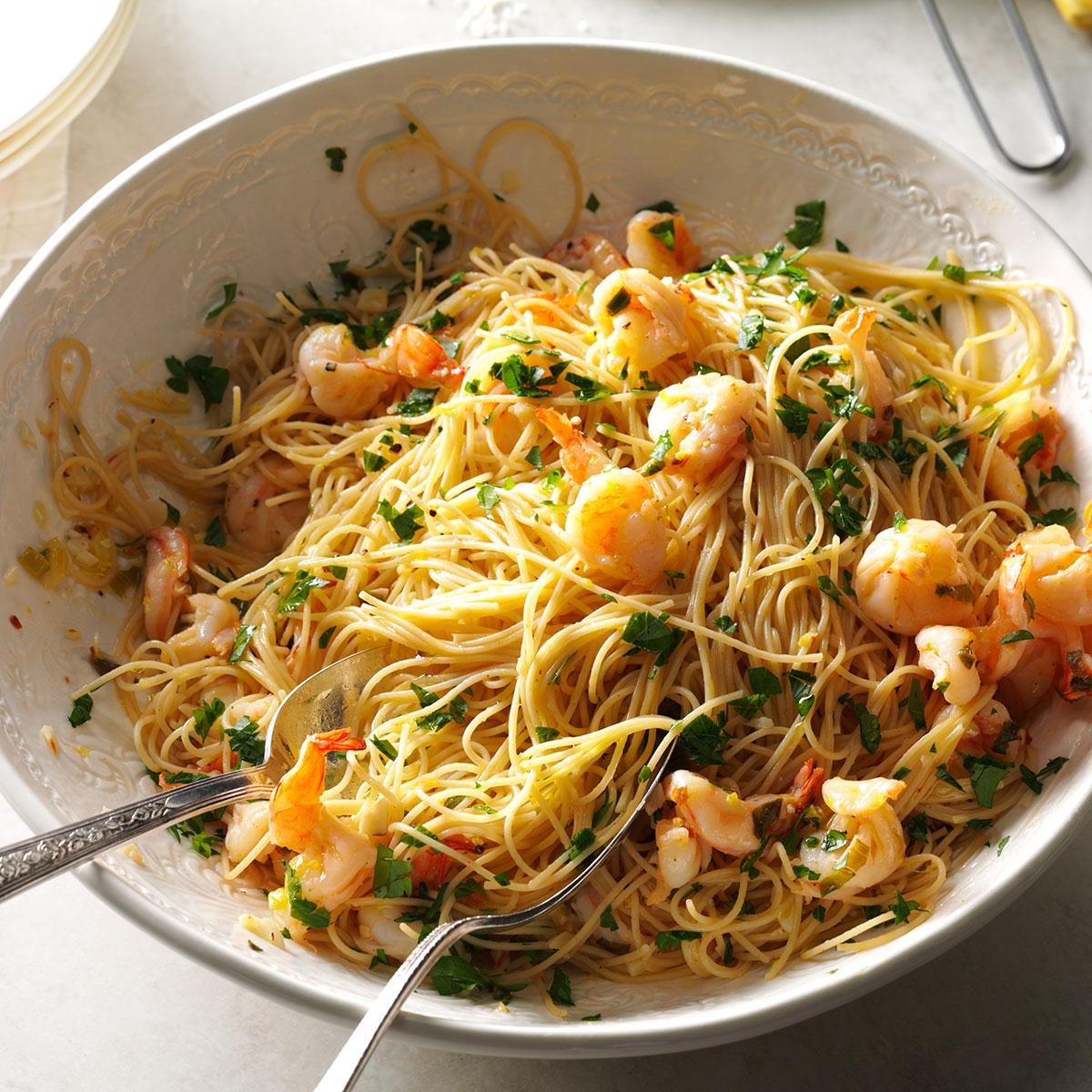 Inspired by: Shrimp Scampi