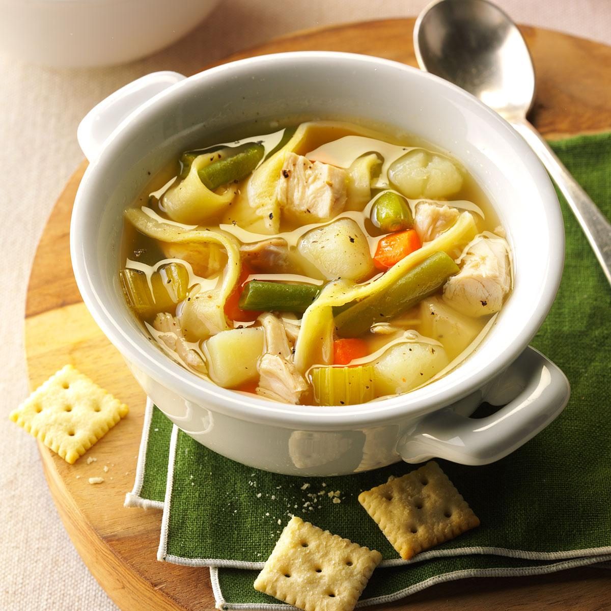 Homemade Chicken Soup Recipe, or Thanks, Mom