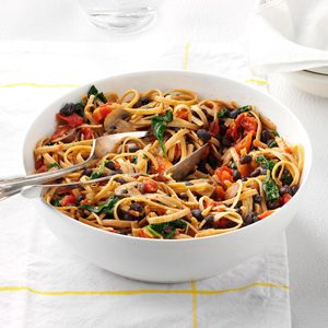 Vegetarian Black Bean Pasta