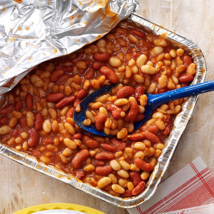 Quick Barbecued Beans