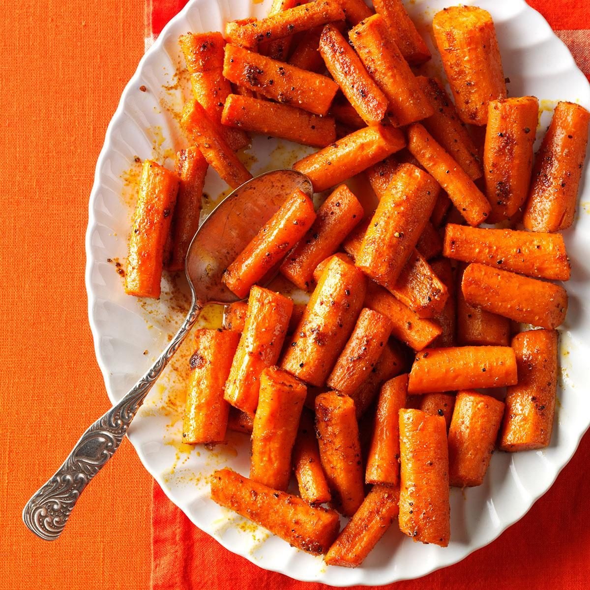 Oven-Roasted Spiced Carrots