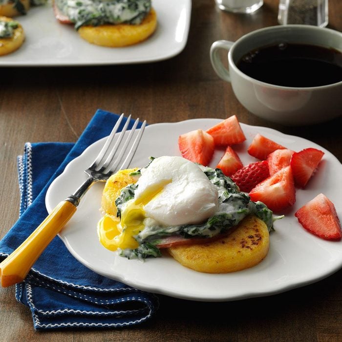 Poached Eggs & Polenta