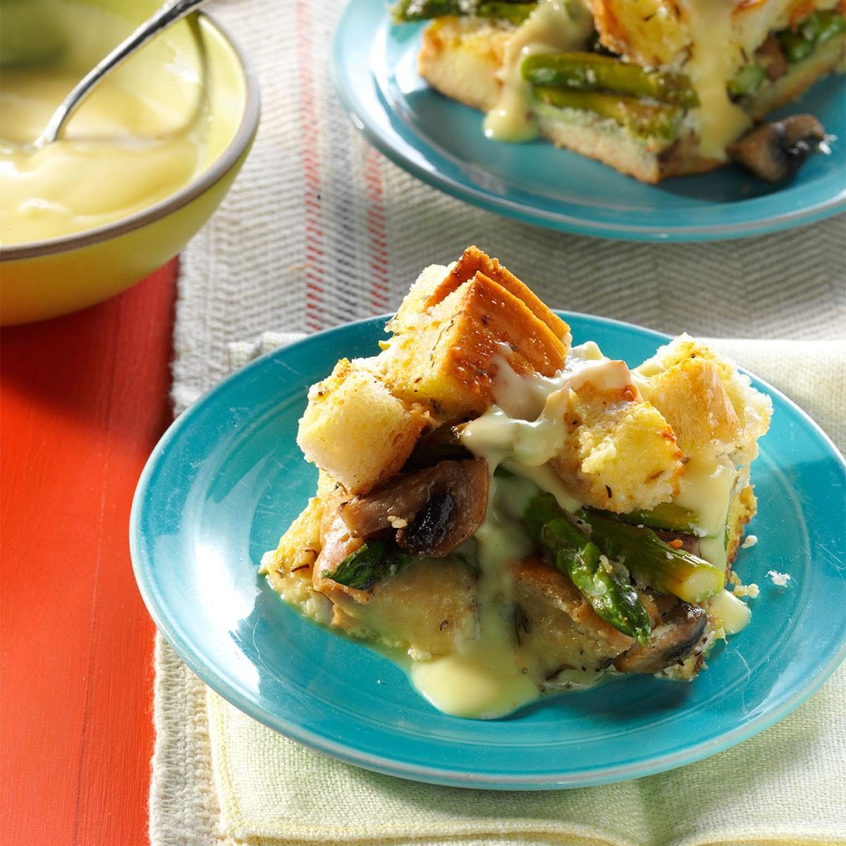 Savory Asparagus Strata