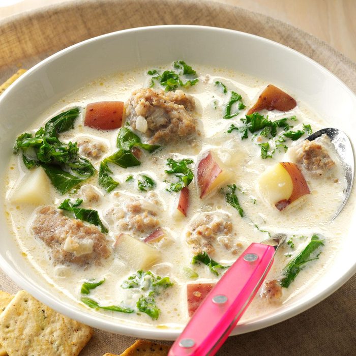 Potato, Sausage & Kale Soup