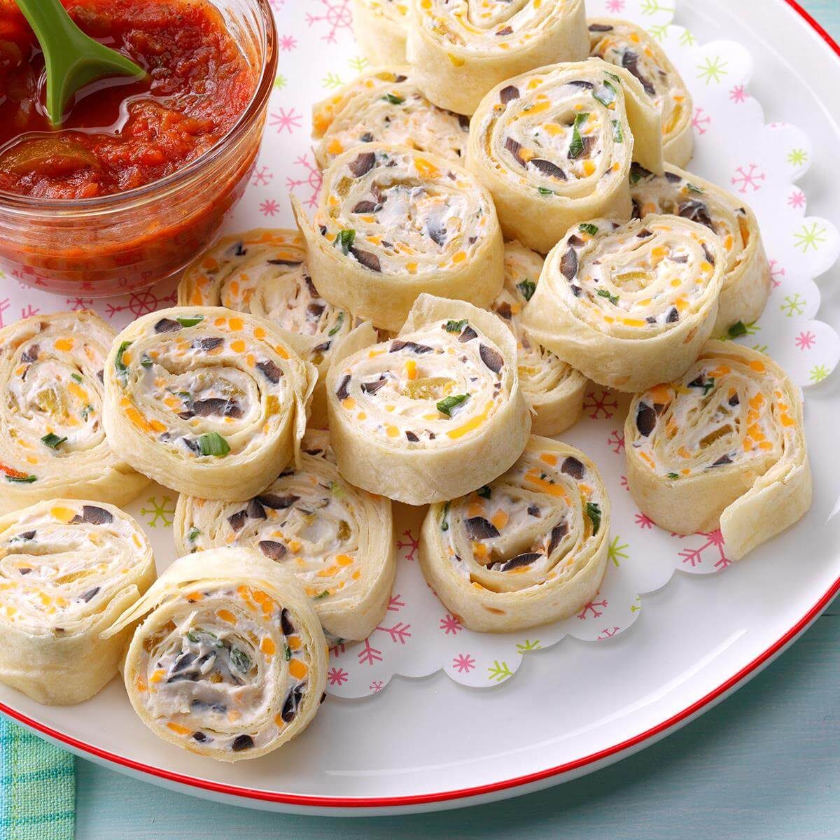 Italian Pinwheels {A Delicious Party Appetizer for a Crowd}