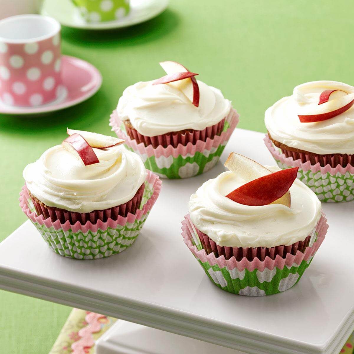 Applesauce Spice Cupcakes Recipe | Taste of Home