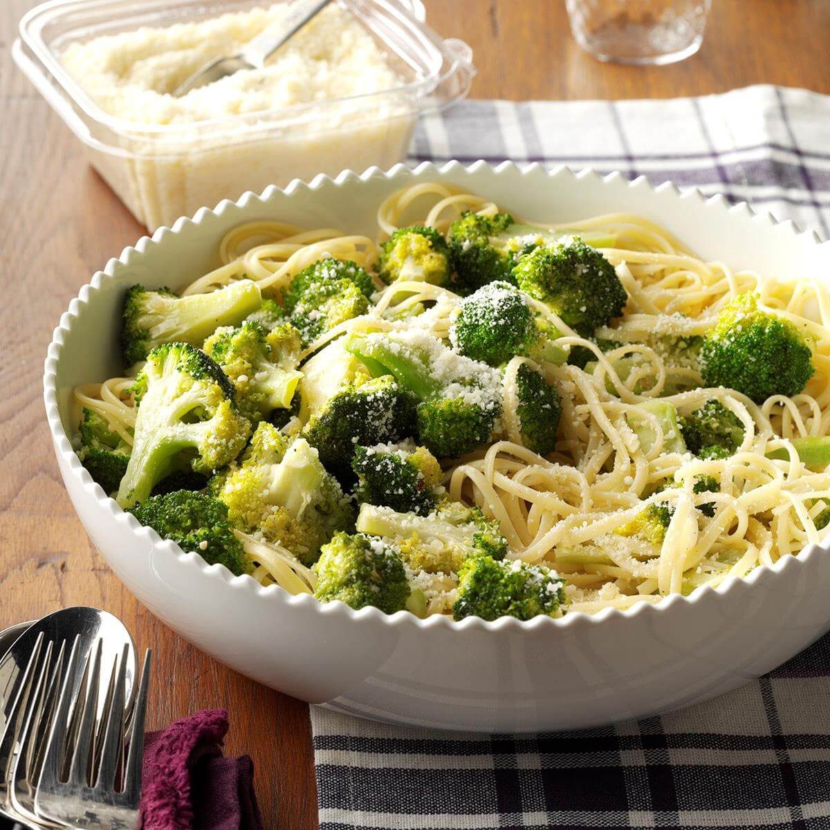 Broccoli-Pasta Side Dish Recipe | Taste of Home