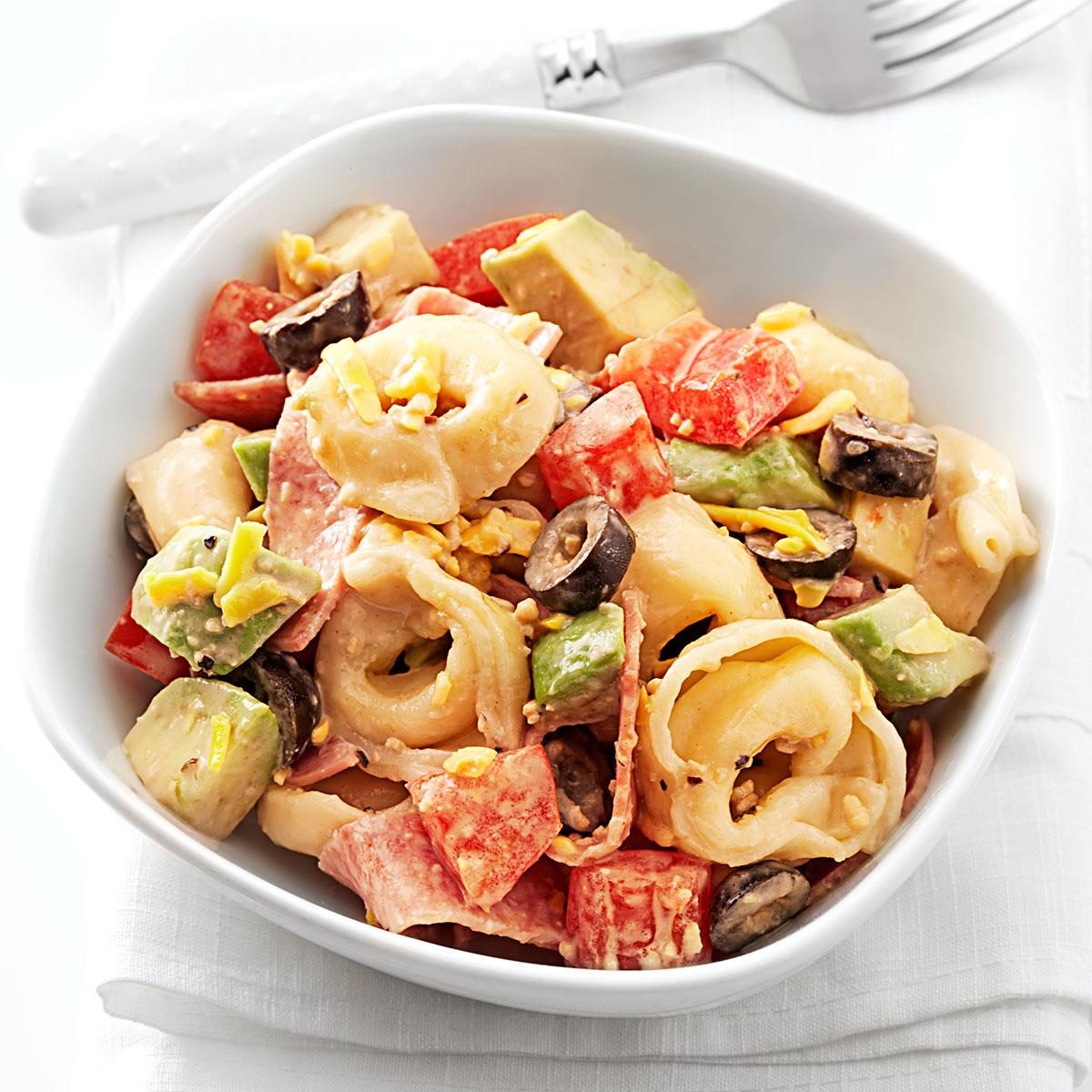 Caesar Tortellini Salad Recipe | Taste of Home