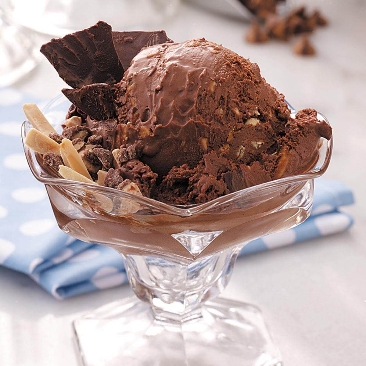 Chocolate Crunch Ice Cream Recipe | Taste of Home