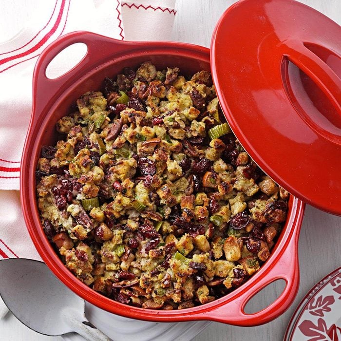 Cranberry pear stuffing