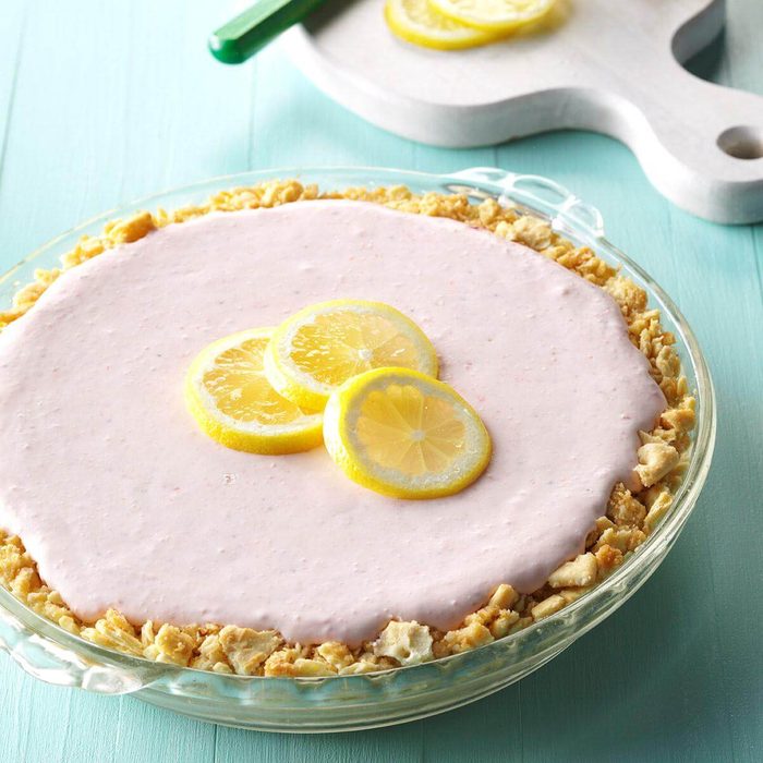 Easy Pink Lemonade Pie