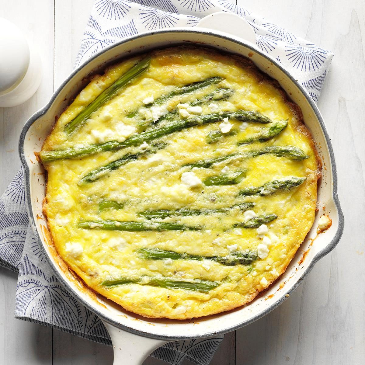 Feta Asparagus Frittata