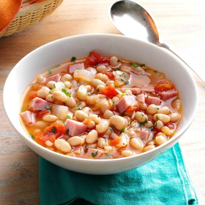 Navy bean soup recipe