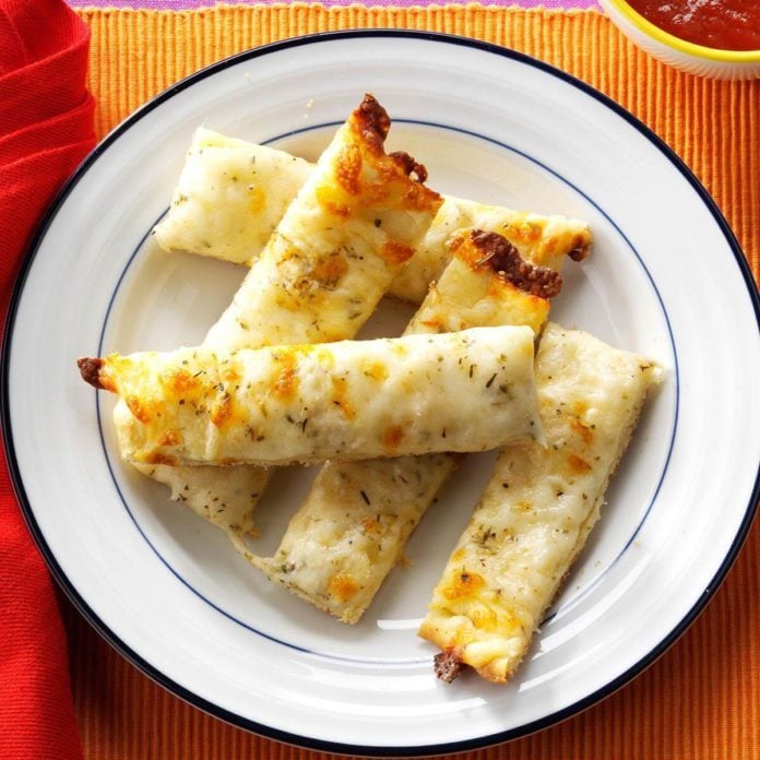 Herbed Cheese Sticks Recipe | Taste of Home