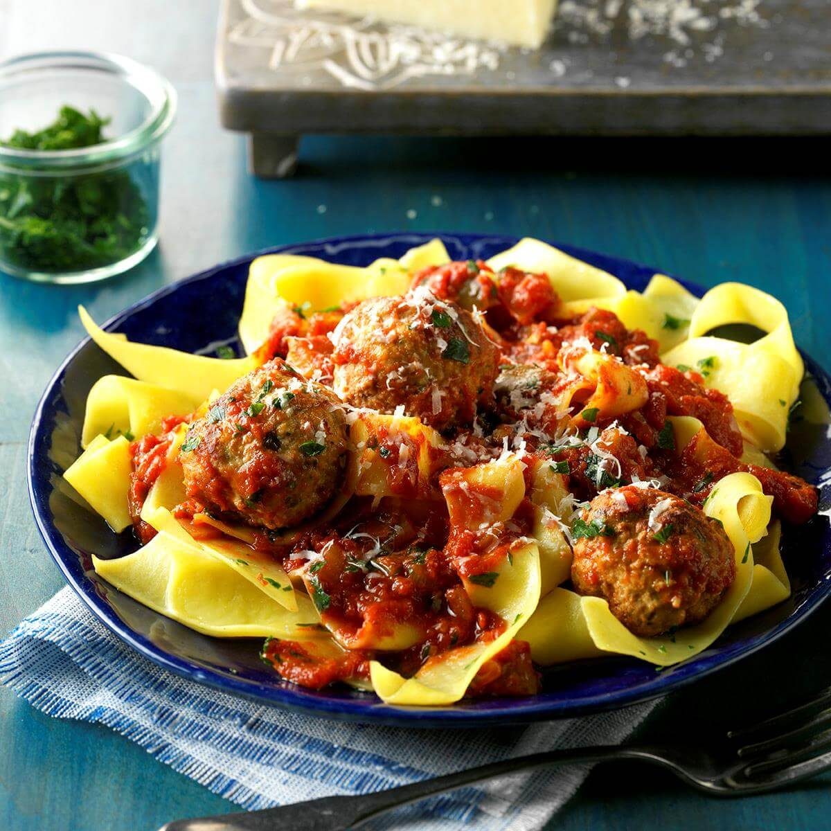 Italian Turkey Meatballs Recipe | Taste of Home