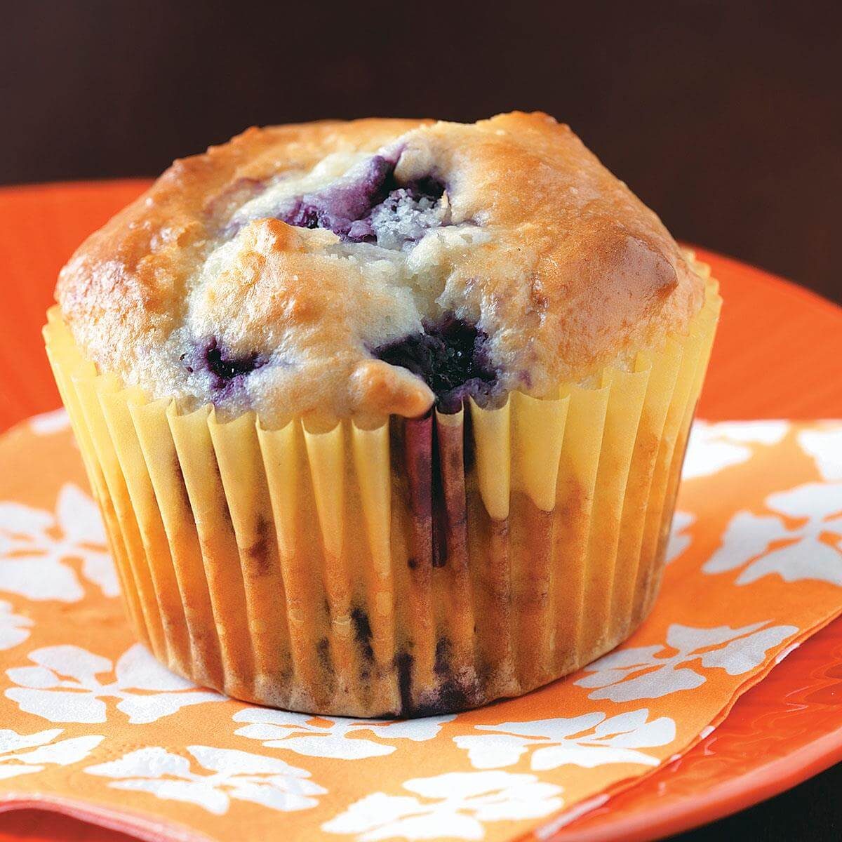Lemon Blueberry Muffins Recipe | Taste of Home