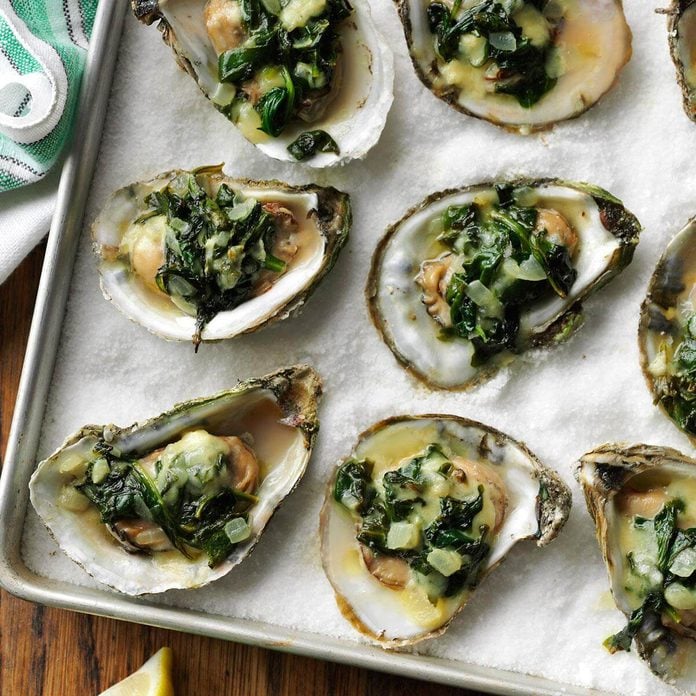 Oysters Rockefeller