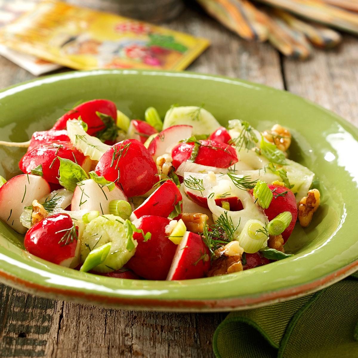 Ravishing Radish Salad Recipe | Taste of Home