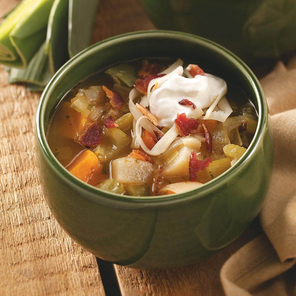Savory Root Vegetable Soup Recipe Taste Of Home