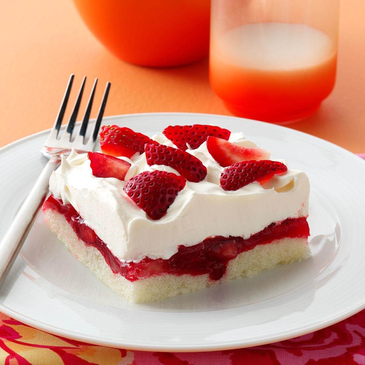 Strawberry Ladyfinger Dessert Recipe | Taste of Home