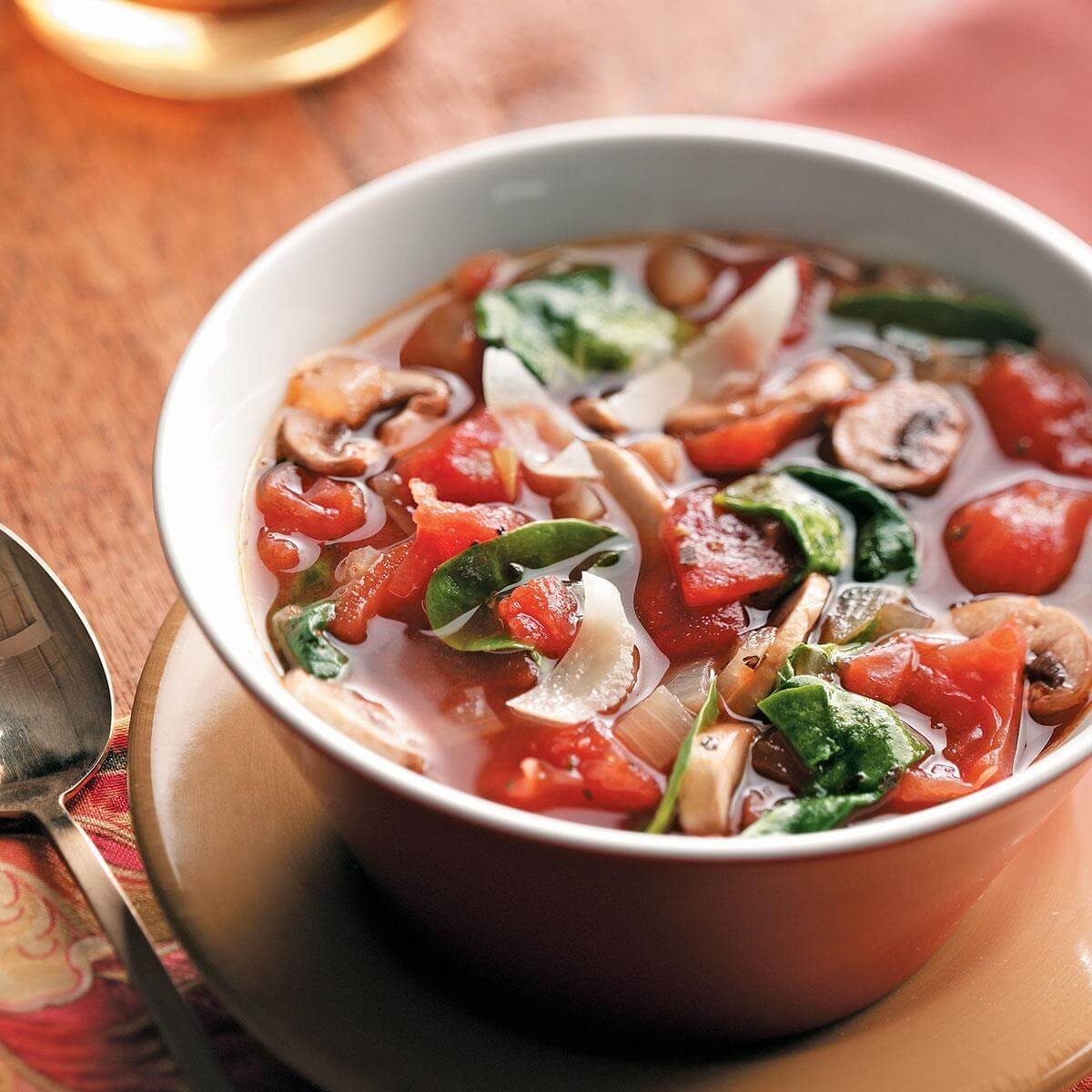 Tomato Spinach Soup Recipe | Taste of Home