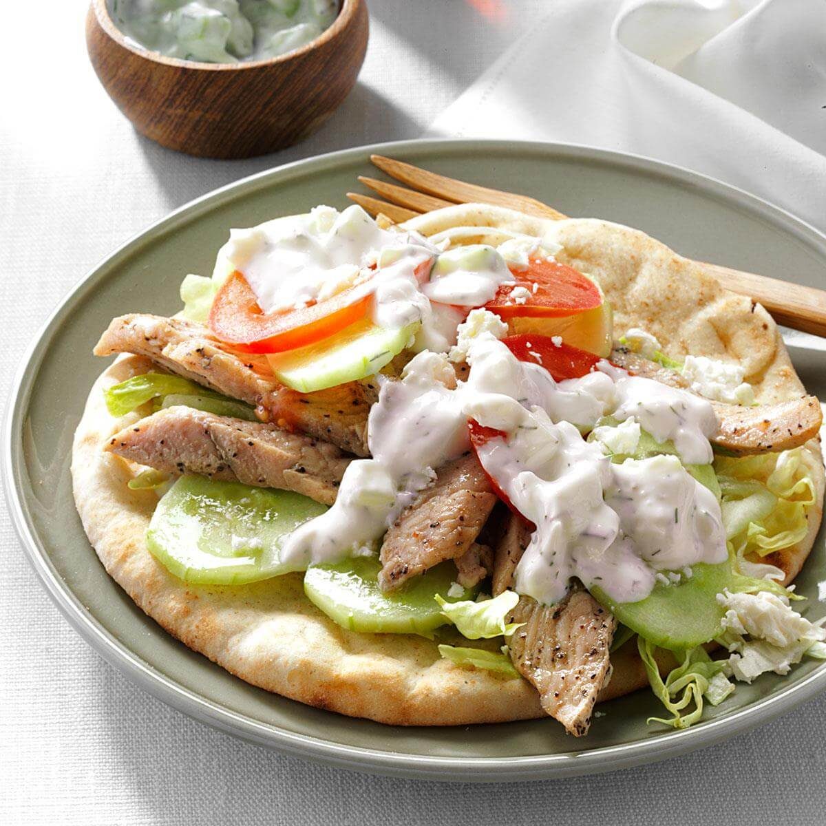Turkey Gyros Recipe | Taste of Home
