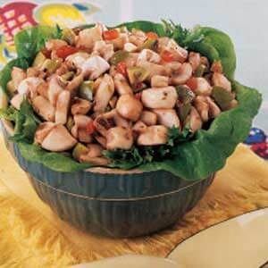mushroom olive salad