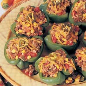 colorful stuffed peppers