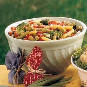 bean marinated salad vegetable taste recipe