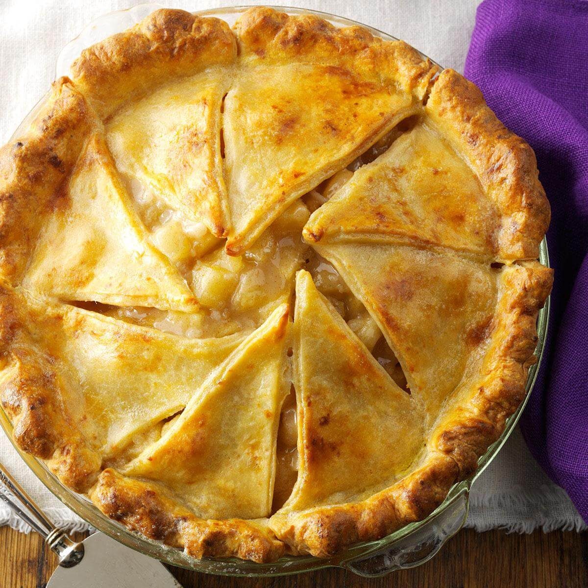 Browned Butter Apple Pie with Cheddar Crust Recipe