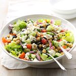 Feta Garbanzo Bean Salad