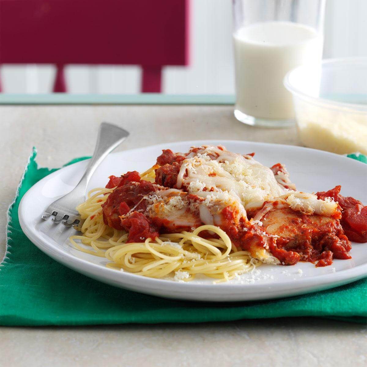Quick Chicken Parmesan Recipe | Taste of Home