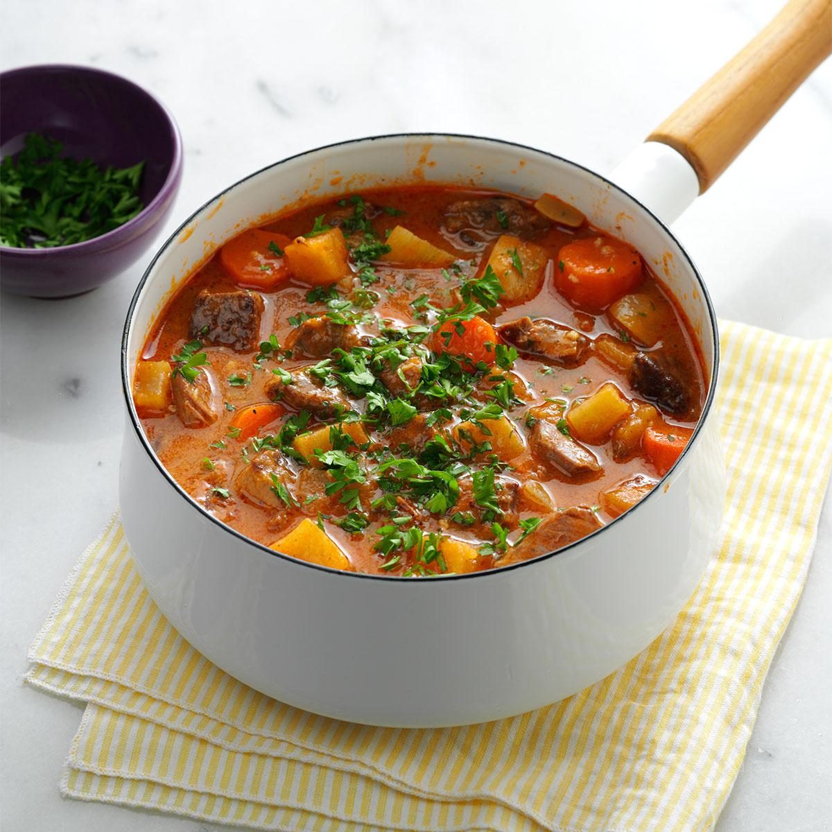 Comforting Beef Stew Recipe | Taste of Home
