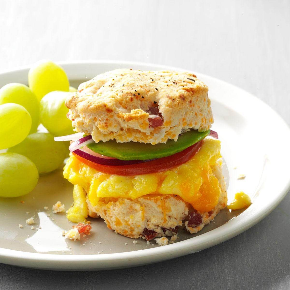 Cheesy Ham & Egg Sandwiches Recipe | Taste of Home
