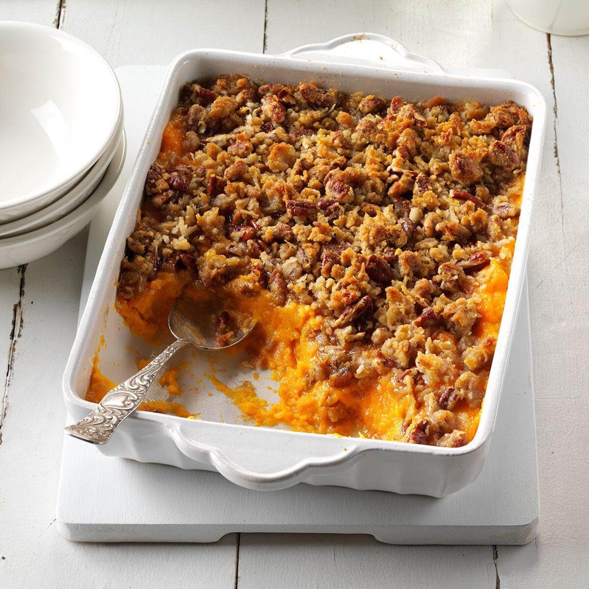 Sweet Potato, Orange & Pineapple Crunch Recipe Taste of Home