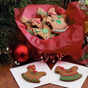 Gingerbread christmas cutouts