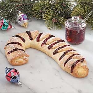 holiday cherry cheese danish