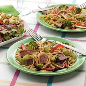 thai beef noodle salad